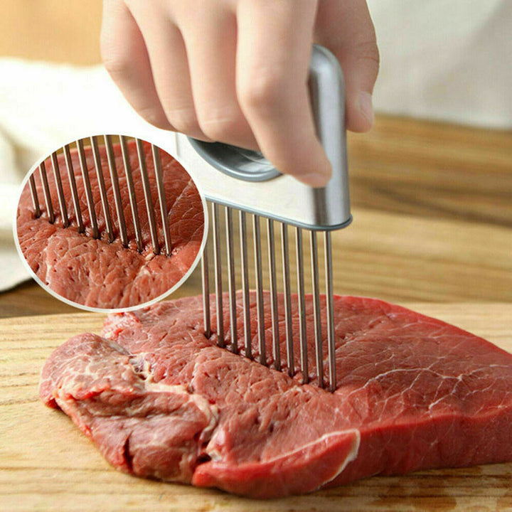 Onion Holder Slicer Vegetable Kitchen Gadget
