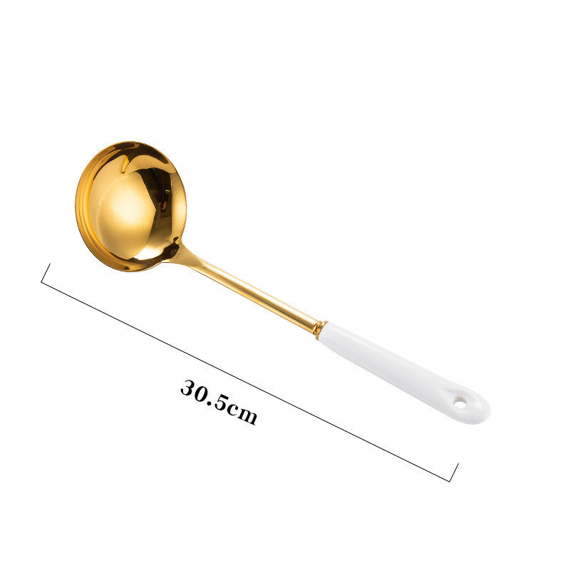 Nordic Kitchen Utensils Spatula Ceramic Handle