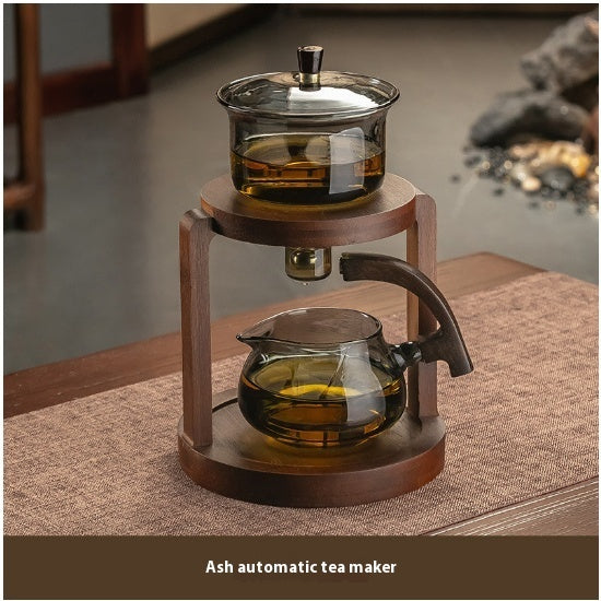 Glass Automatic Tea Set Household