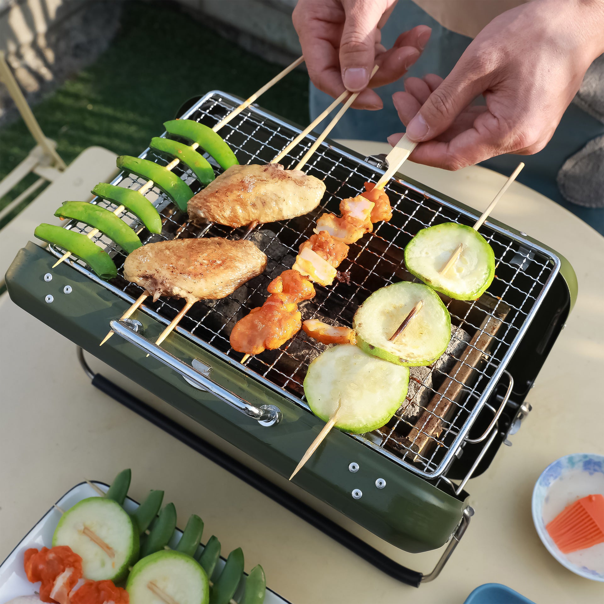 Portable Charcoal Outdoor Grill