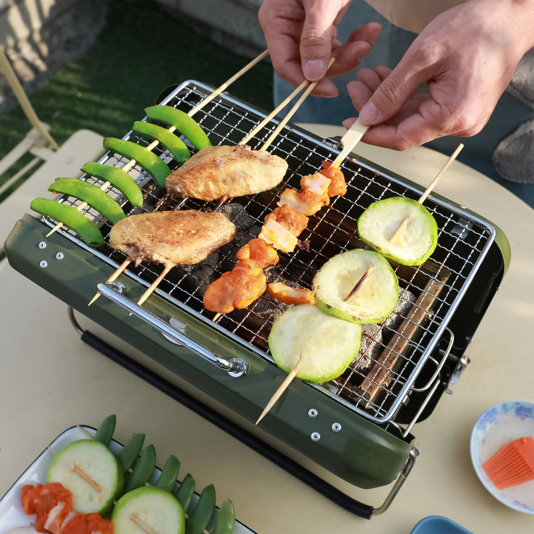 Portable Charcoal Outdoor Grill