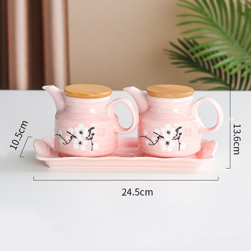 Kitchen Condiment Pot Oil Suit