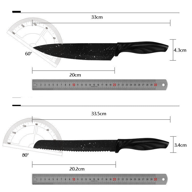 Set Of Stainless Steel Knives