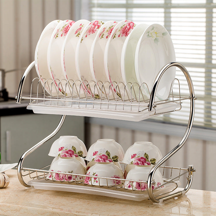 Kitchen Drain Rack Storage