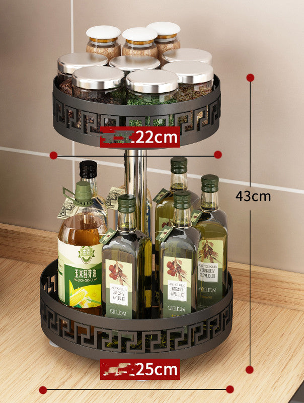 Kitchen Seasoning Soy Sauce Bottle Rack