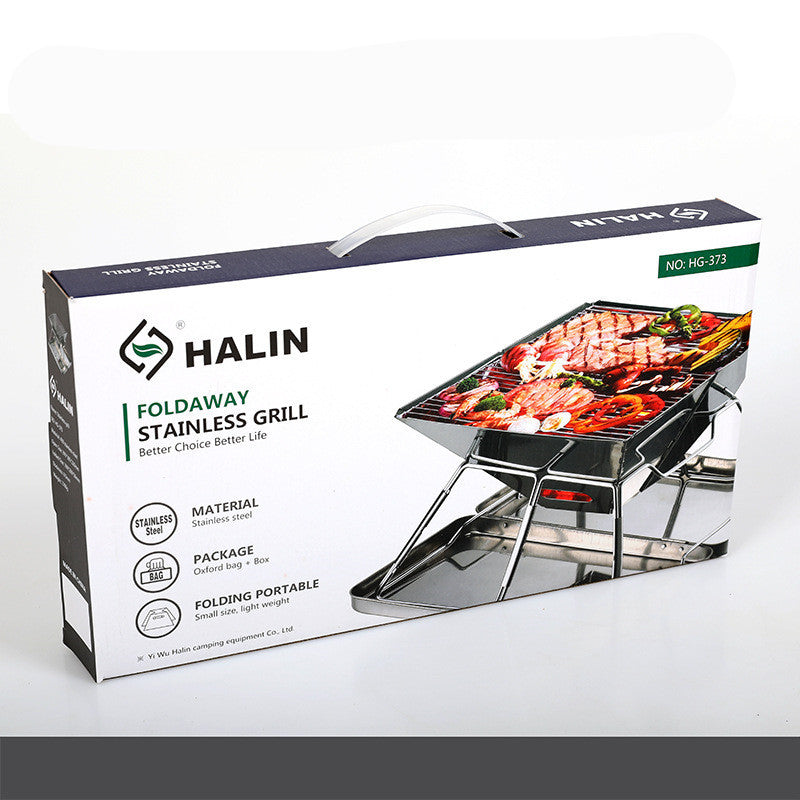 Outdoor Portable Foldable Medium Grill