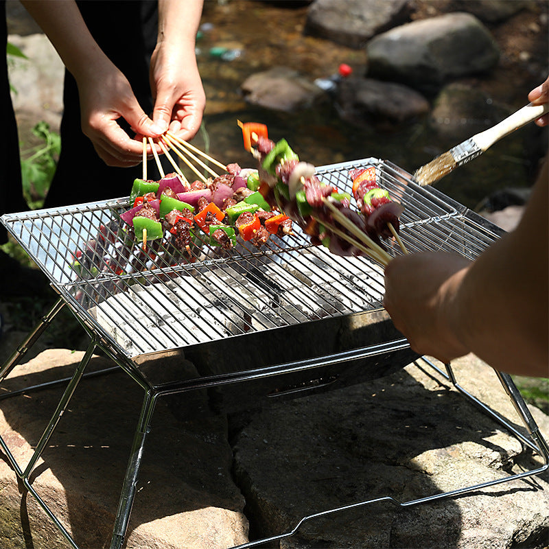 Outdoor Portable Foldable Medium Grill
