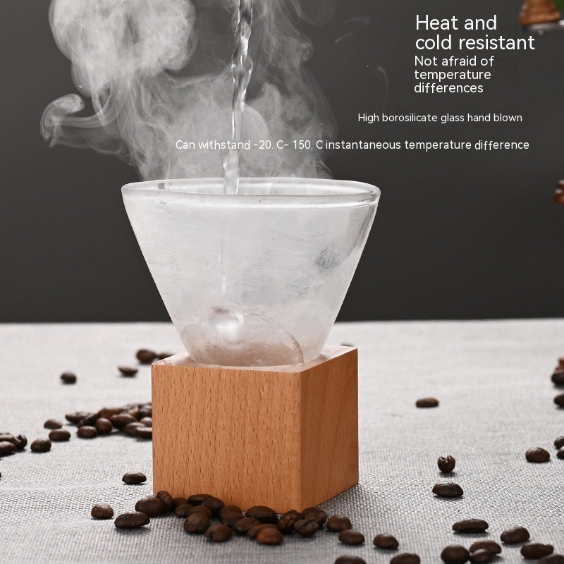 Creative Coffee Cup Glass Set