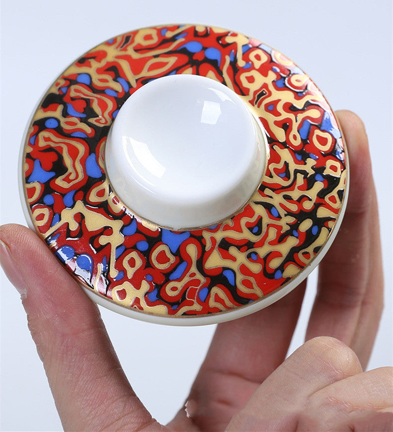 Ceramic Glass Portable Tea Set