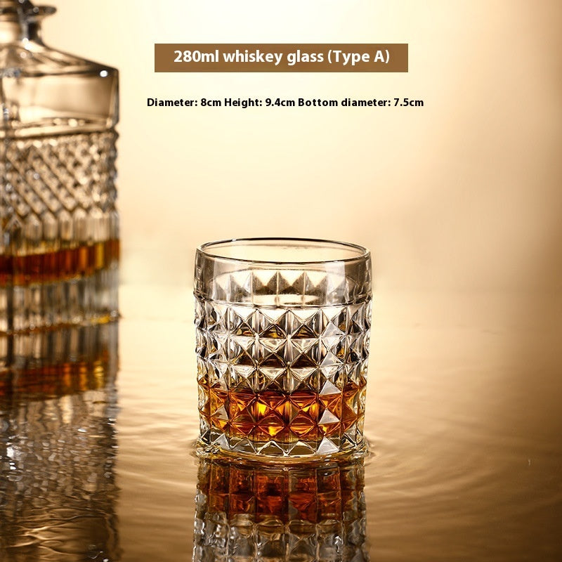 Bottle Wine Glass Whiskey Glass