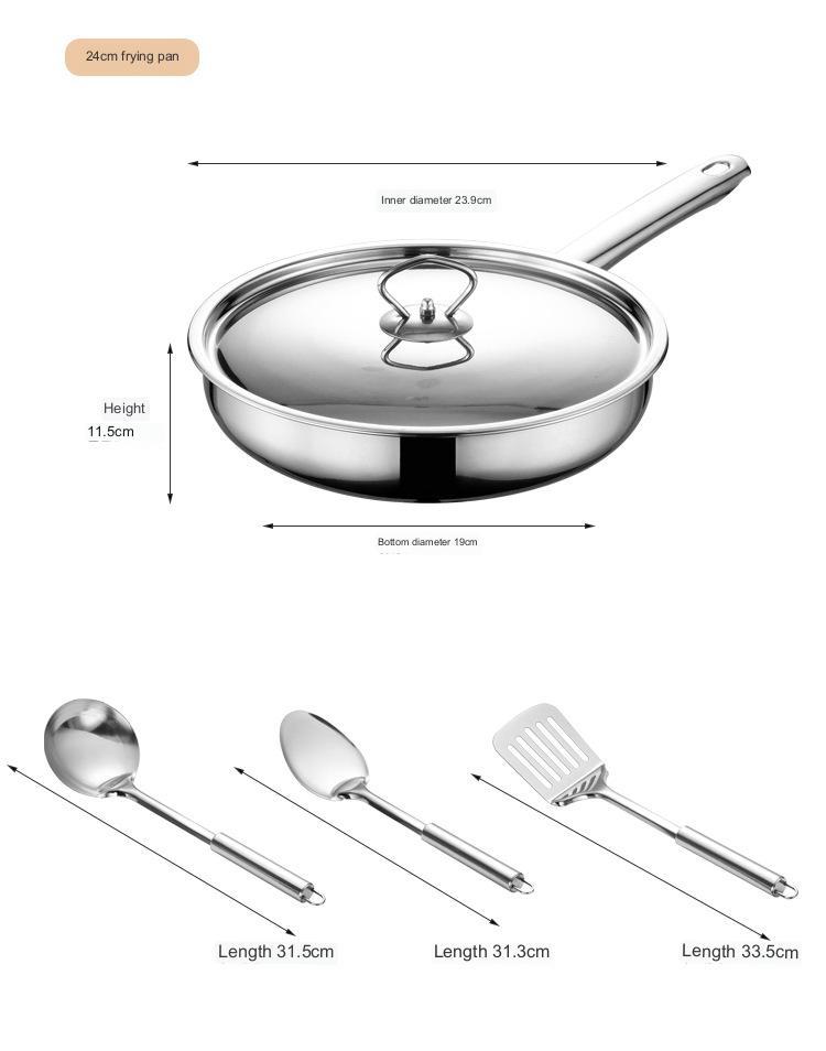 Cookware Set Thick Kitchen Utensils