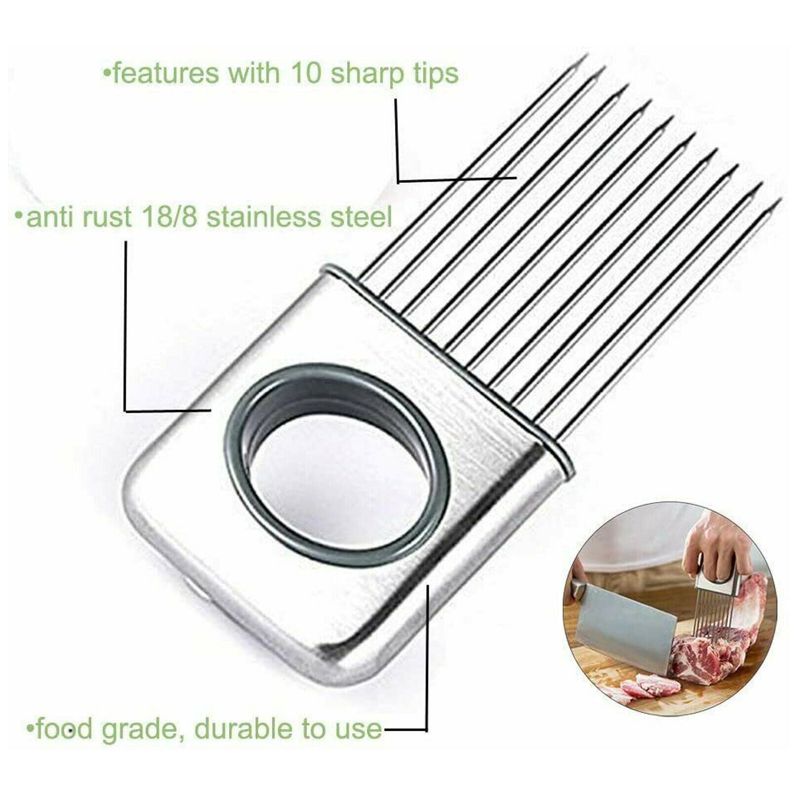 Onion Holder Slicer Vegetable Kitchen Gadget