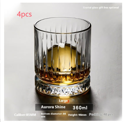 Whiskey Shot Crystal Beer Glass