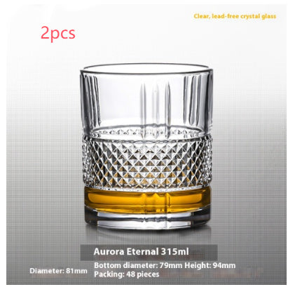 Whiskey Shot Crystal Beer Glass