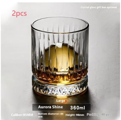 Whiskey Shot Crystal Beer Glass