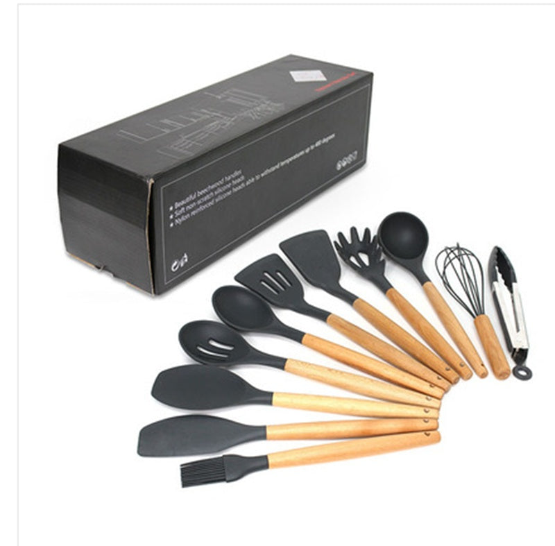 kitchen utensils silicone cookware set