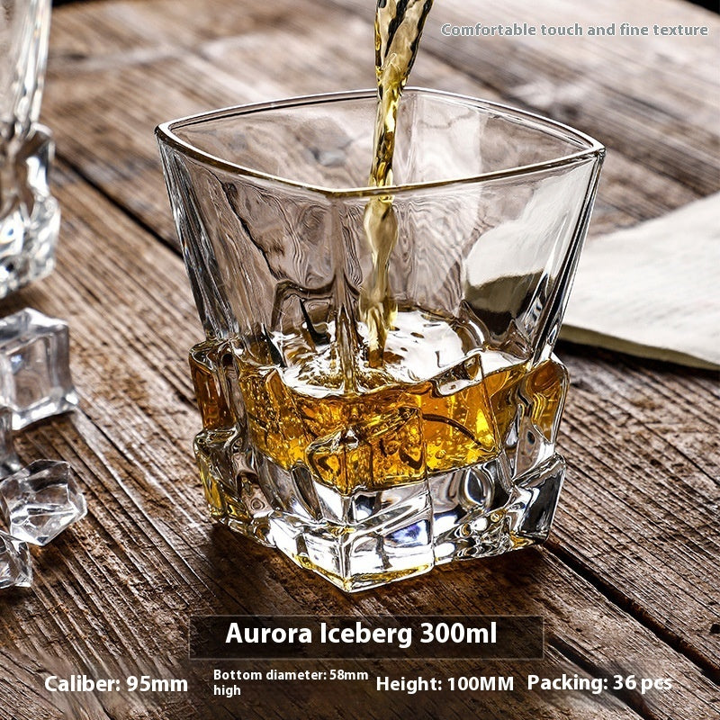 Whiskey Shot Crystal Beer Glass