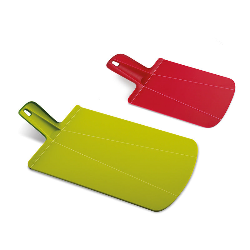 Household foldable plastic cutting board