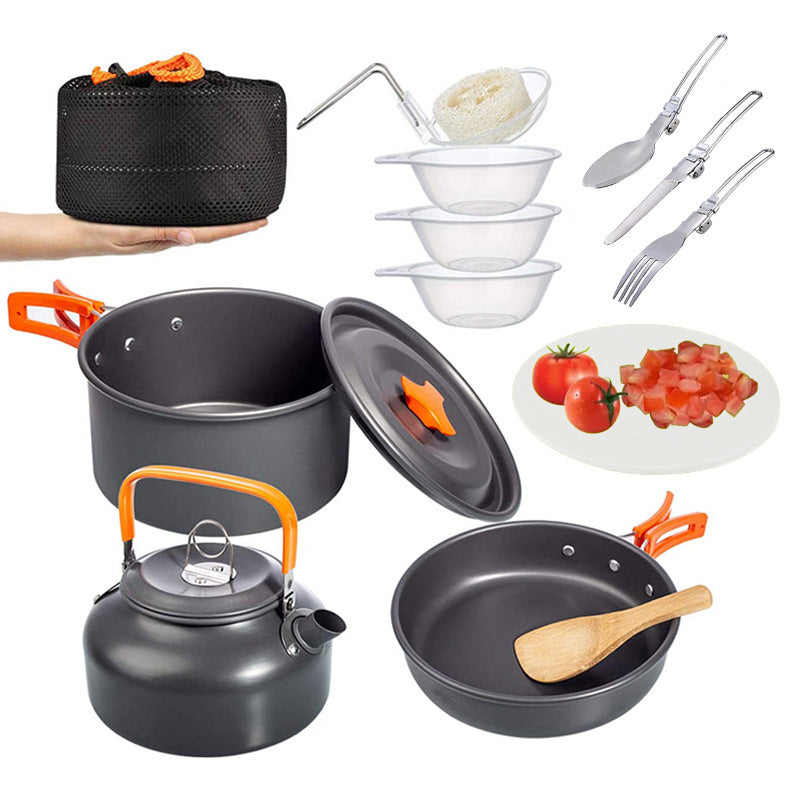 Camping Suit Pot Folding Mini Cookware