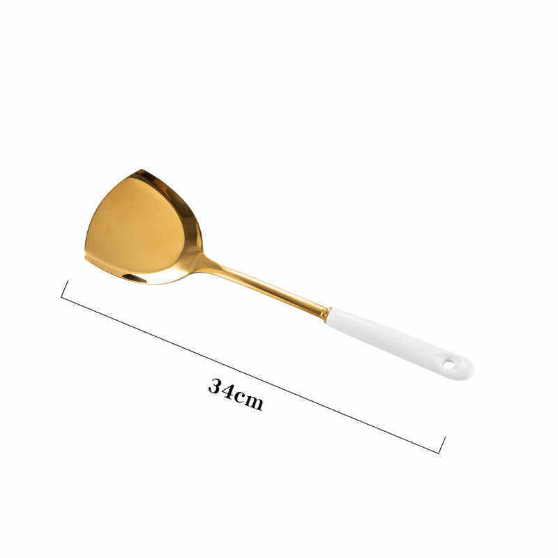 Nordic Kitchen Utensils Spatula Ceramic Handle