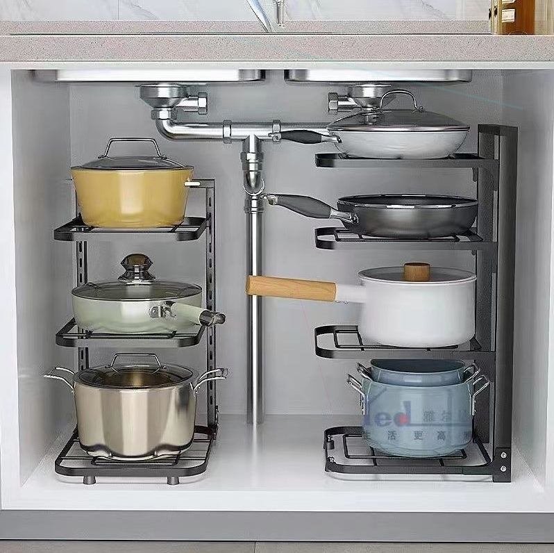 Pot Storage Kitchen Rack