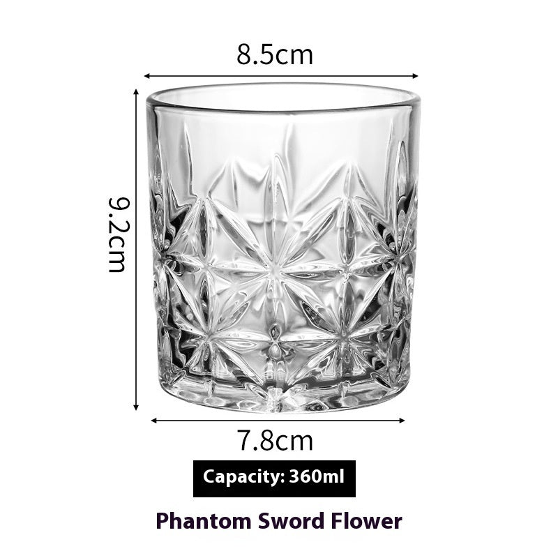 Whiskey Shot Crystal Beer Glass