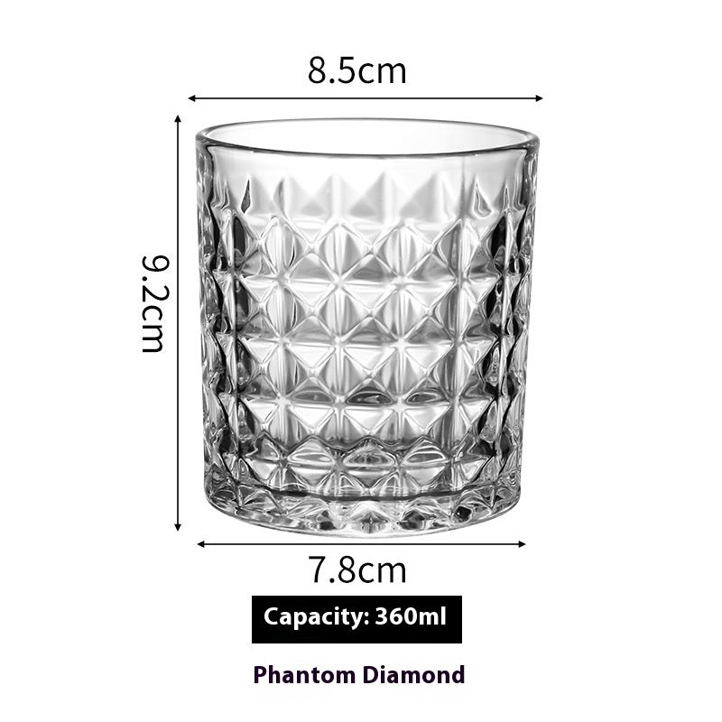 Whiskey Shot Crystal Beer Glass