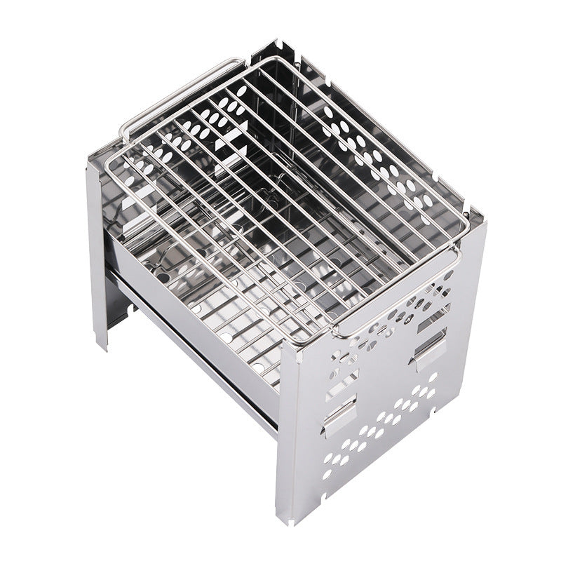 Camping Dual-use Outdoor Barbecue Grill
