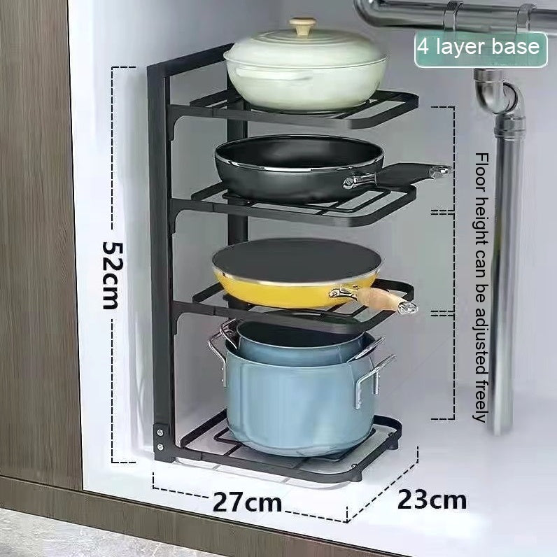 Pot Storage Kitchen Rack