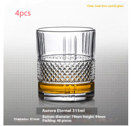 Whiskey Shot Crystal Beer Glass