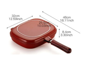 Double Side Frying Pan