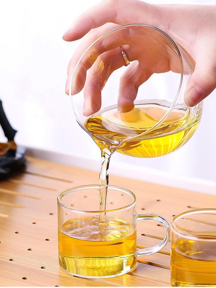 Household Fashion Glass Automatic Tea Set