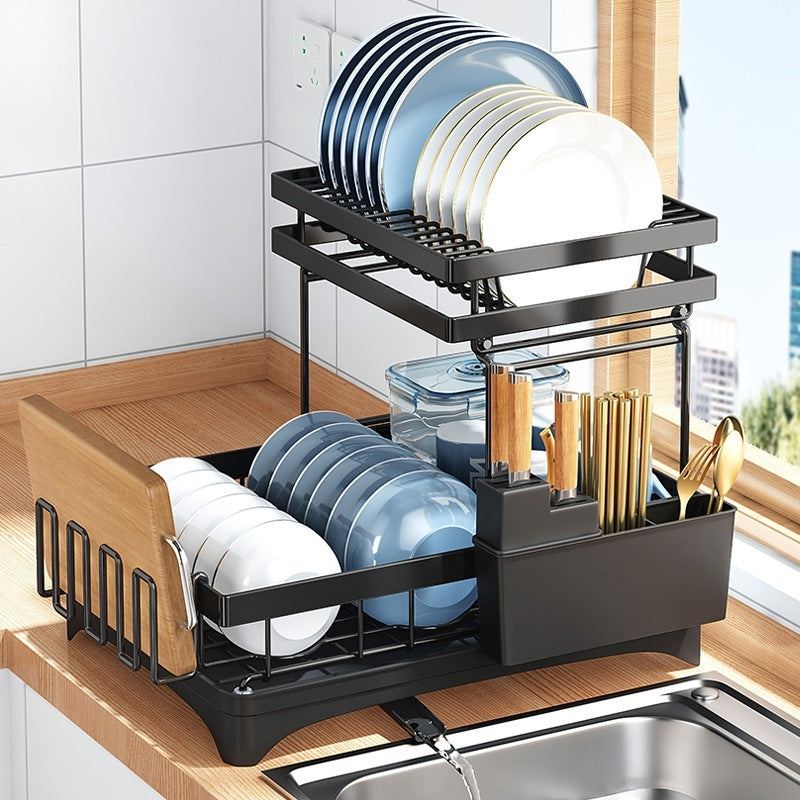 Kitchen Dish Storage Rack