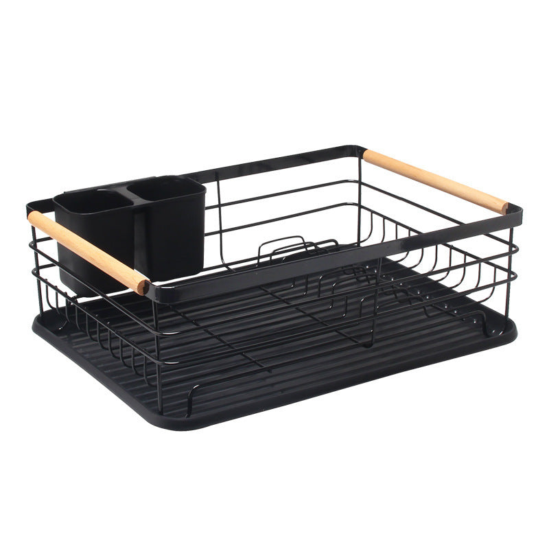 Kitchen Household Countertop Dish Storage Rack