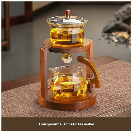 Glass Automatic Tea Set Household