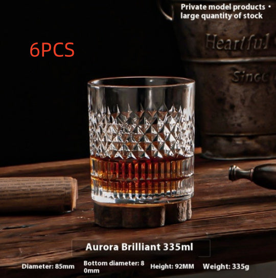 Whiskey Shot Crystal Beer Glass