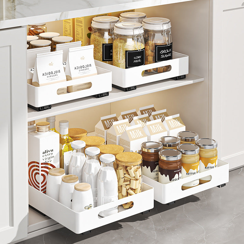Kitchen Sink Pull-out Storage Rack