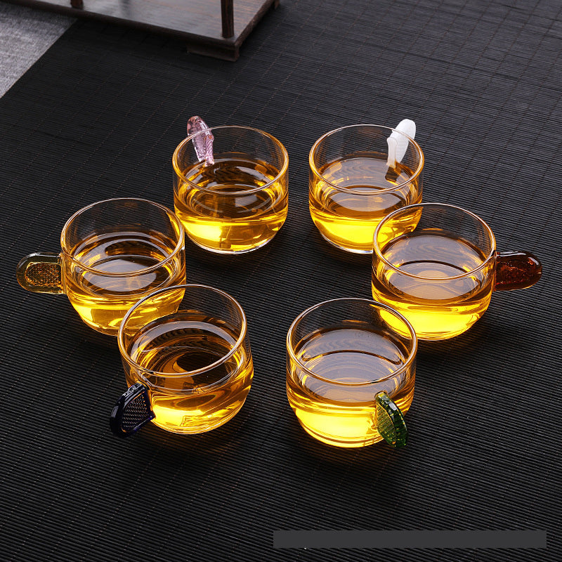 Borosilicate Heat-Resistant Glass Tea Cup
