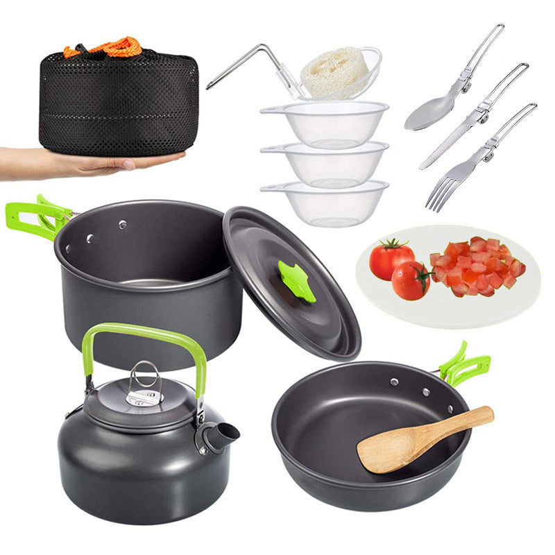 Camping Suit Pot Folding Mini Cookware