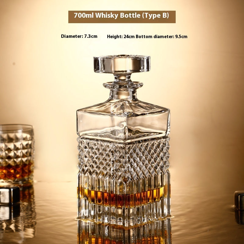 Bottle Wine Glass Whiskey Glass