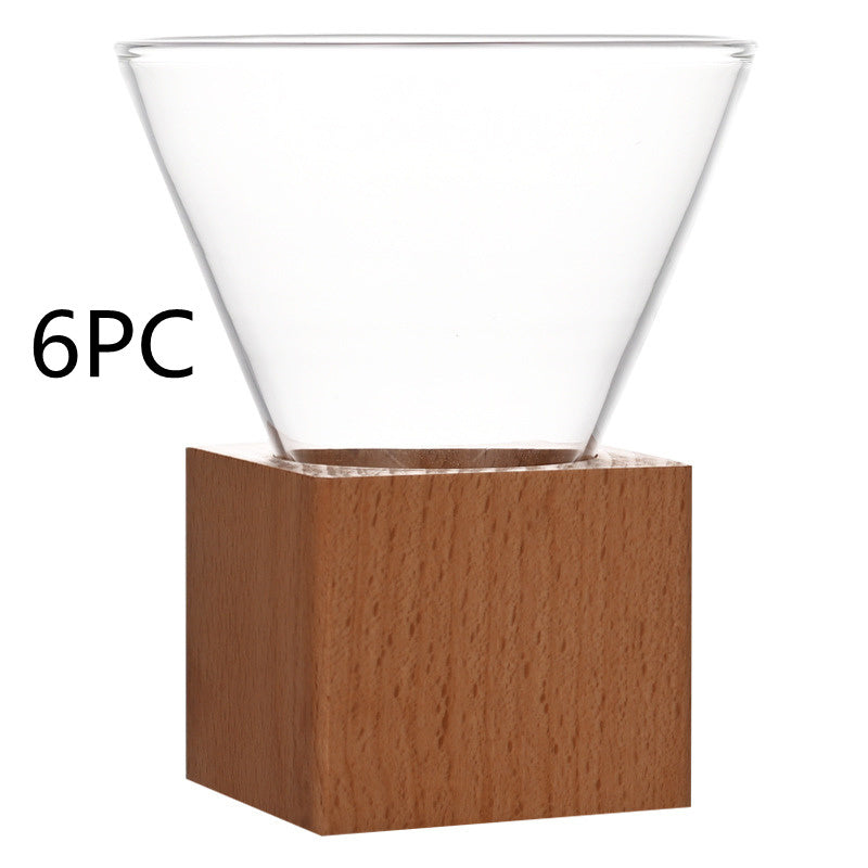 Creative Coffee Cup Glass Set