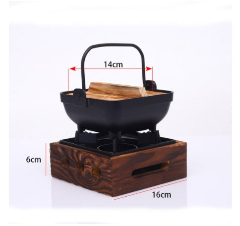 Single Griddle Solid Alcohol Stove