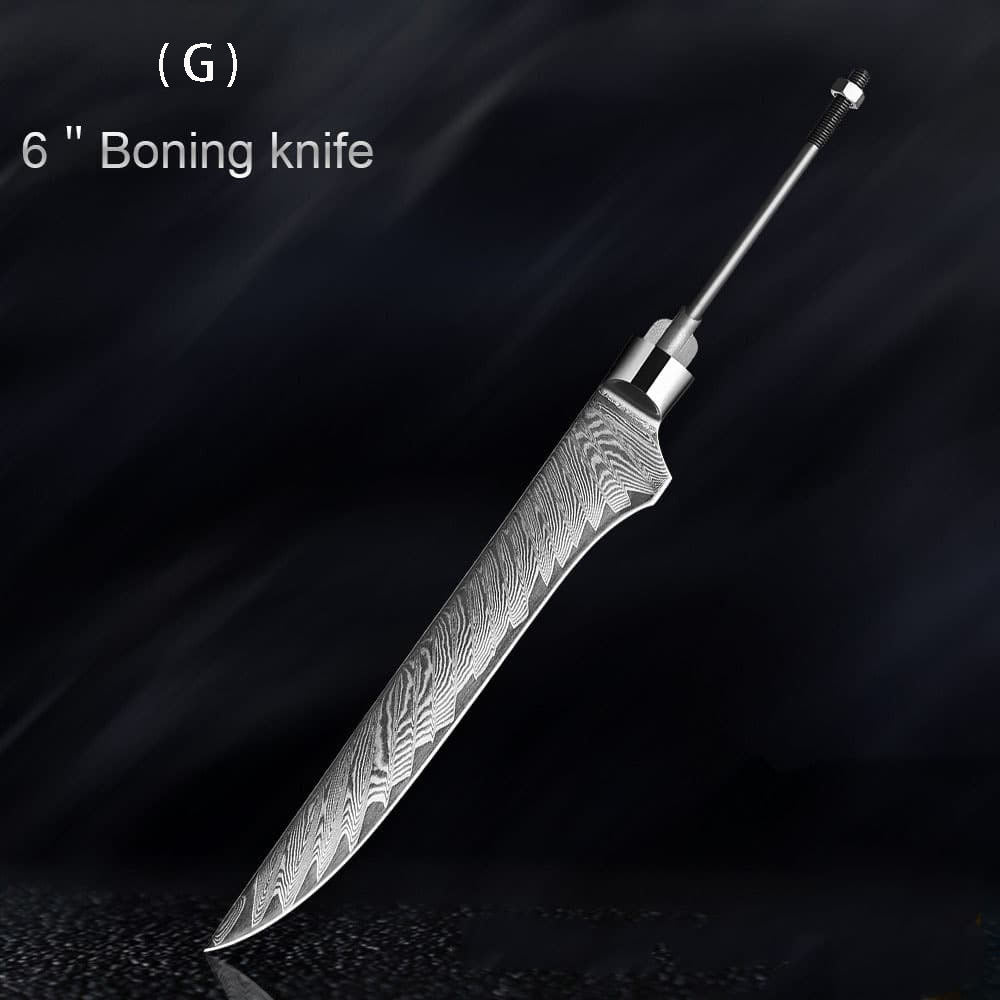 Damascus Knife Embryo Kitchen Knives