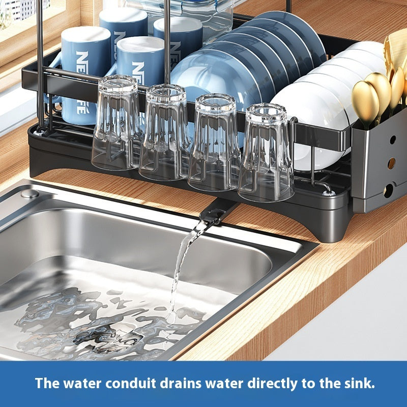 Kitchen Dish Storage Rack