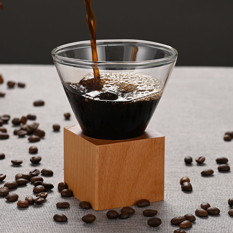 Creative Coffee Cup Glass Set