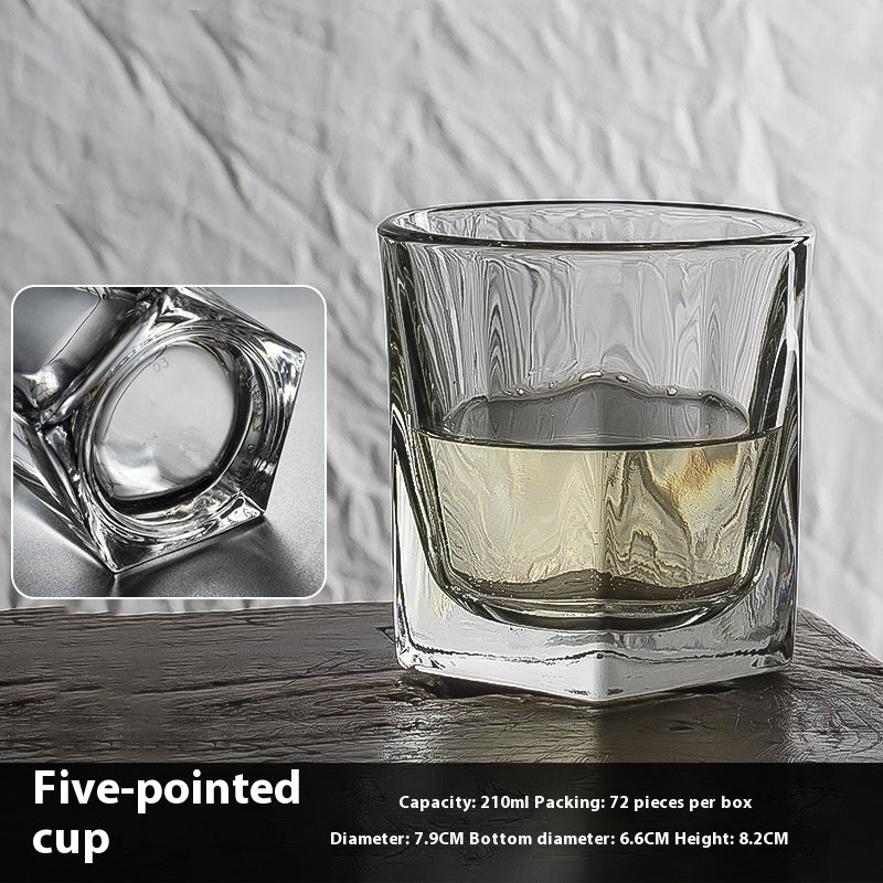 Whiskey Shot Crystal Beer Glass