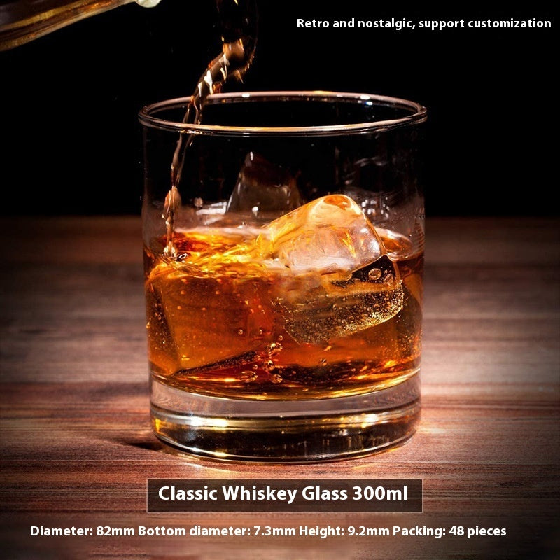 Whiskey Shot Crystal Beer Glass