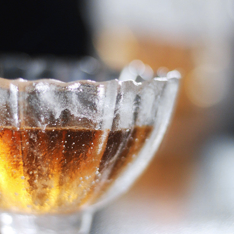 Handmade Light Luxury Glass Tea Cup