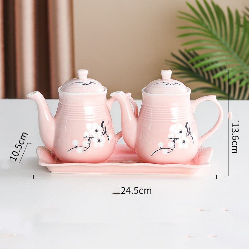 Kitchen Condiment Pot Oil Suit