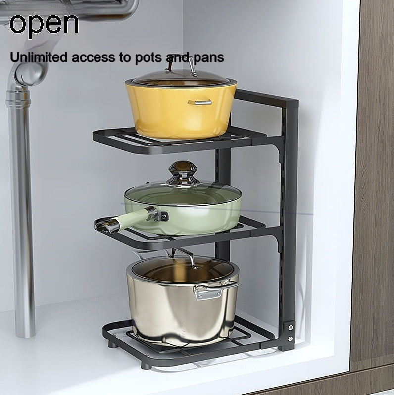Pot Storage Kitchen Rack